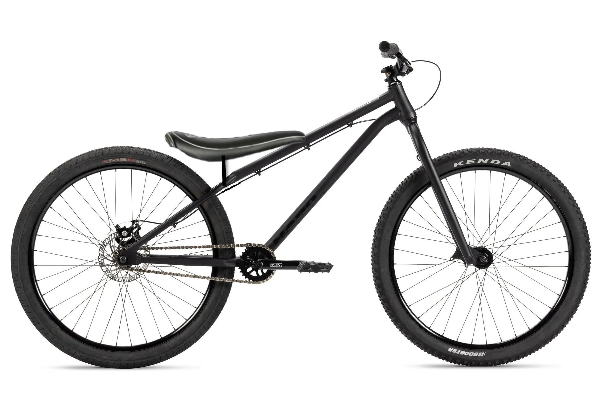 Building a dirt jumper without a seat tube?