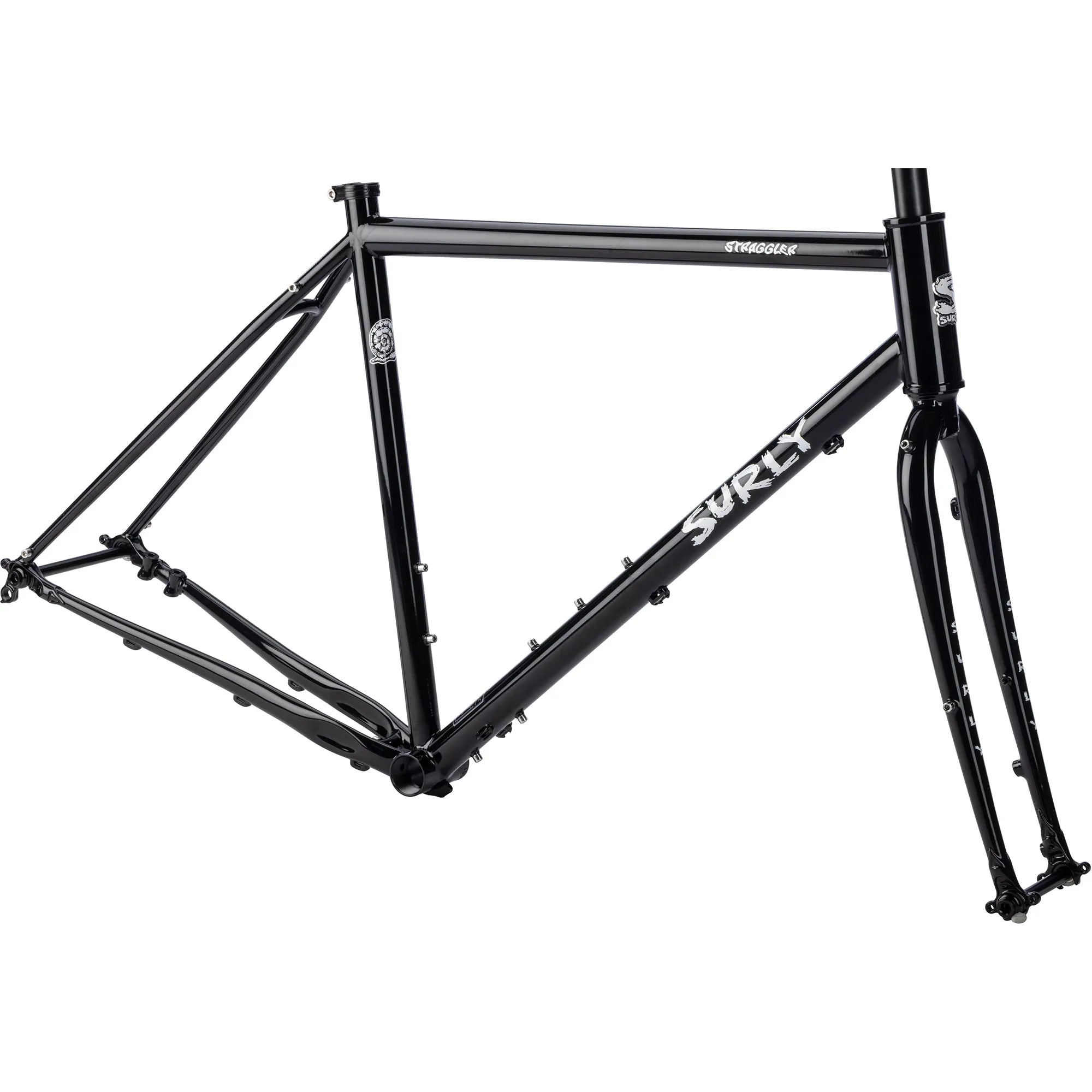 Straggler Frameset - Hi-Viz Black